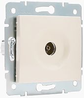 Розетка TV Оконечная без рамки Lezard Karina 1-м. кремовый картинка